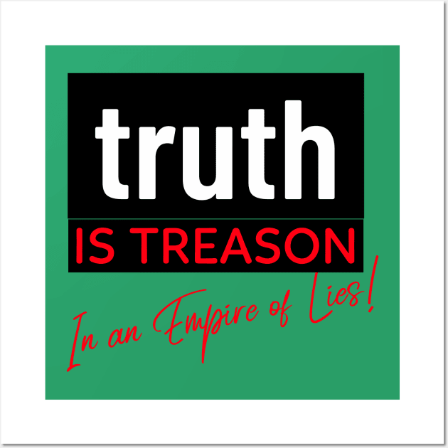 Wake up America - Push Back for The Truth to be told... Wall Art by LeftBrainExpress
